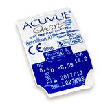 亮視德藍盒系列 - Acuvue Oasys with Hydraclear Plus 2-Week 雙週拋6片